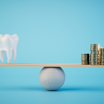 Money balancing with tooth